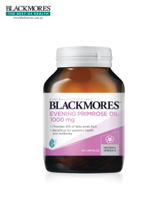 Blackmores Evening Primrose Oil 1000 มก. ผิวหนังชุ่มชื้นแลดูอ่อนเยาว์